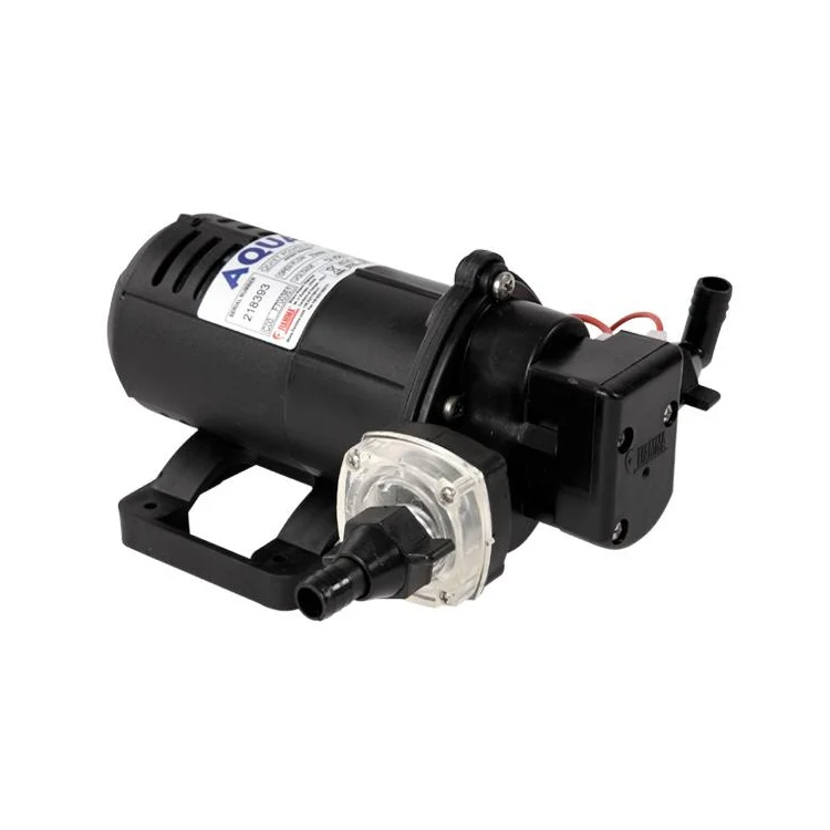 FIAMMA AQUA 8 12V POMPA 7 LITRI AL MINUTO CON FILTRO INCORPORATO E BASETTA ANTIVIBRAZIONE