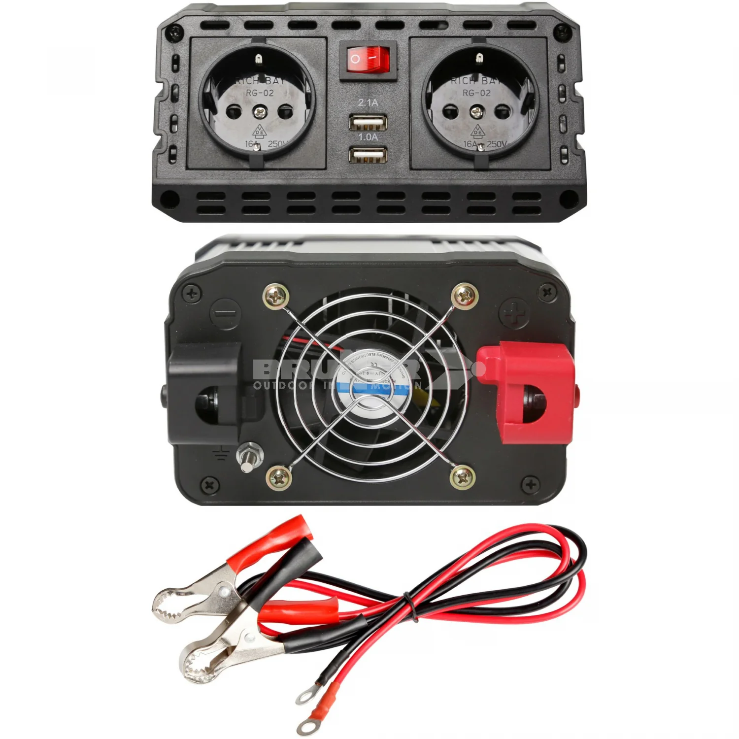 BRUNNER ZING 600 INVERTER A ONDA SINUSOIDALE MODIFICATA DA 600W - Image 2