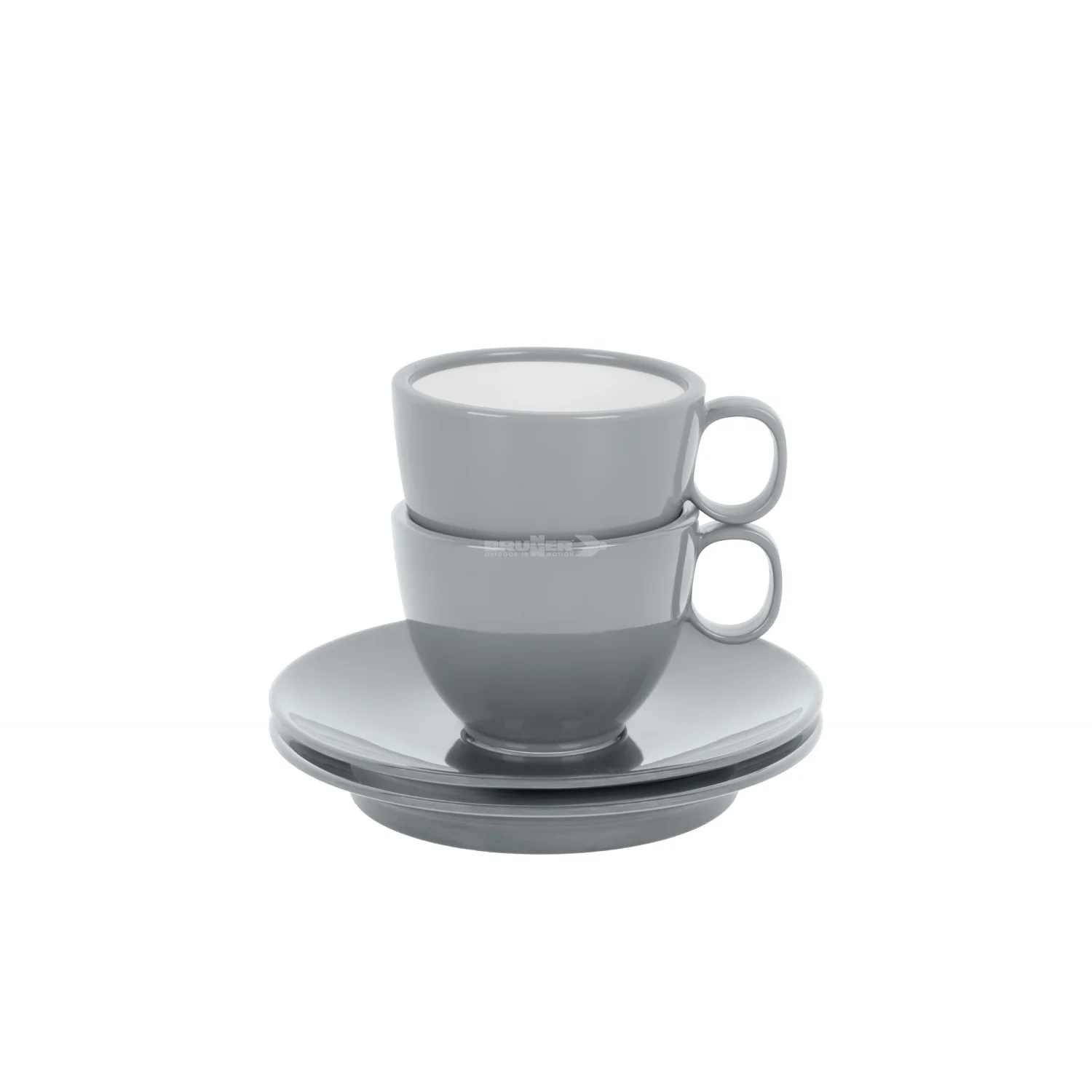 BRUNNER SET ESPRESSO COMPOSTO DA 2 TAZZINE - DISPONIBILE IN 3 COLORI