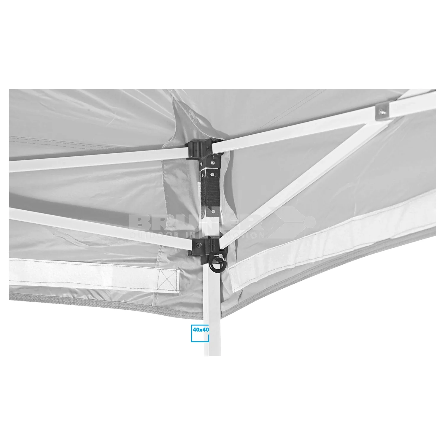 BRUNNER ZEBÒ ENJOY 2.0 3X3 PRATICO GAZEBO AUTOMATICO DA OUTDOOR - Image 5