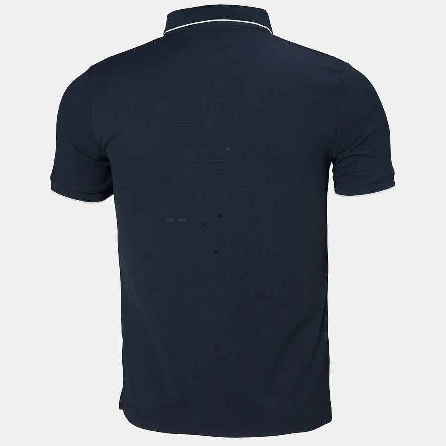 HELLY HANSEN KOS POLO UOMO A MANICHE CORTE TECNICA E TRASPIRANTE - Image 2