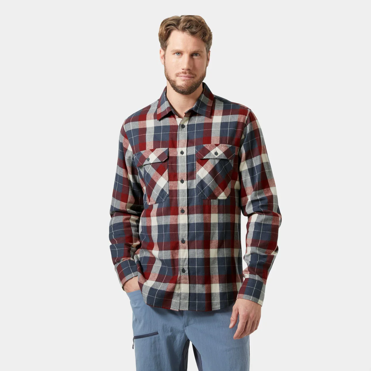 HELLY HANSEN LOKKA FLANNEL LS SHIRT CAMICIA UOMO - Image 3