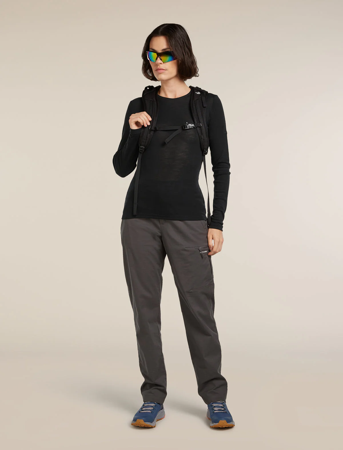 ICEBREAKER EVERYDAY LS CREWE DONNA MAGLIA INTIMA TERMICA IN 100% LANA MERINO - Image 4