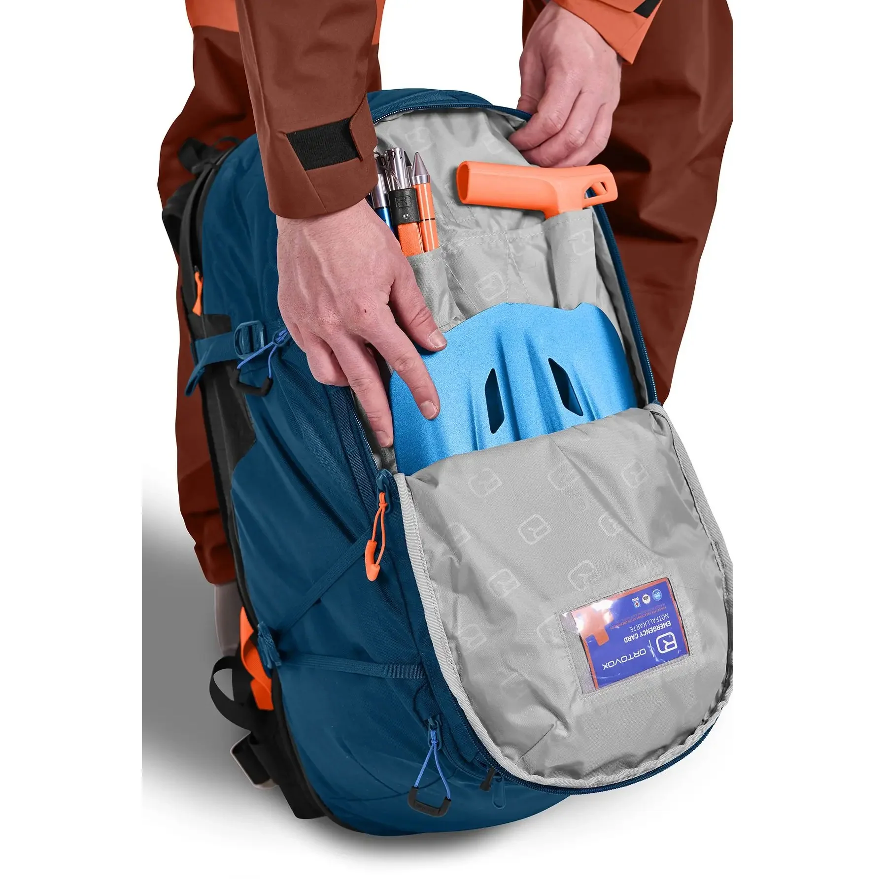ORTOVOX AVABAG LITRIC TOUR 40 ZIP BORSA DI STIVAGGIO CON ZIP LEGGERA E VERSATILE DA SCIALPINISMO - Image 2